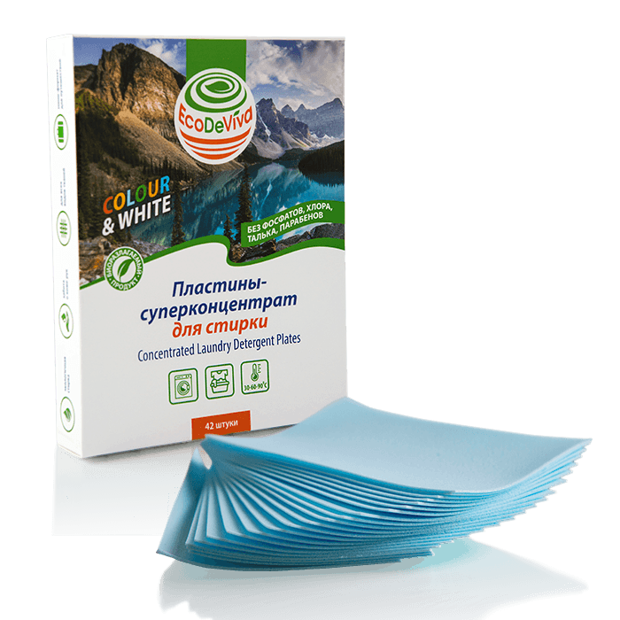 Пластины-суперконцентрат для стирки